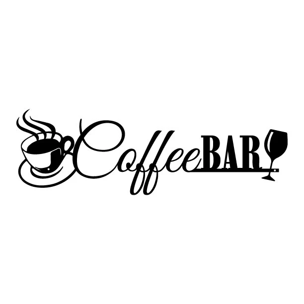 Coffee Bar Metal Sign, Metal Art Wall Decor For Coffee Station - Image 2