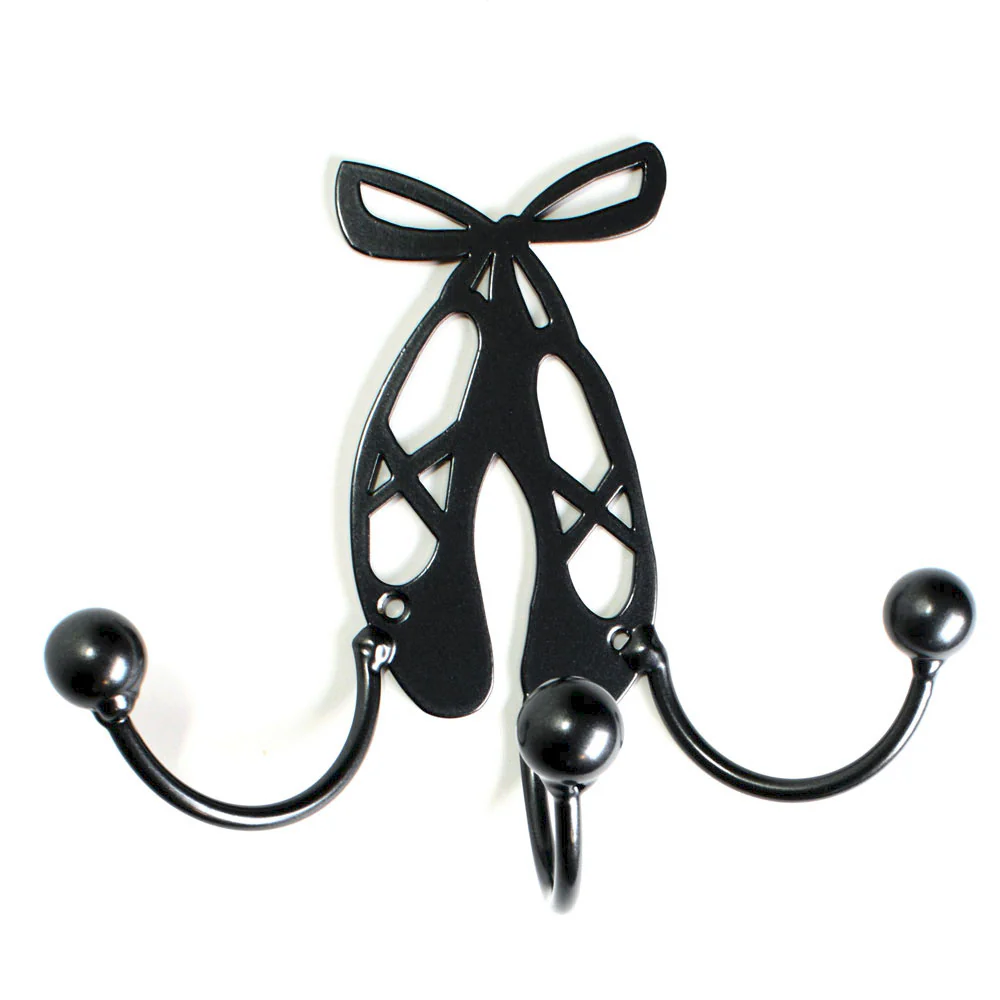 Ballet Medal holder: Wall-mounted Dance Shoes Metal Art Award With Hooks - Image 2