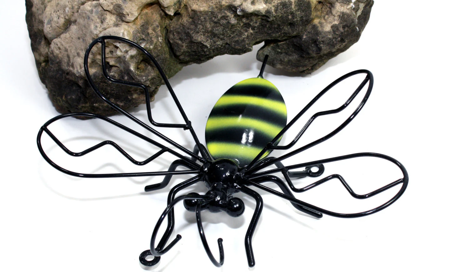 Bumblebee Metal Wall Art For Fences And Walls: Metal Art Bumblebees - Image 4