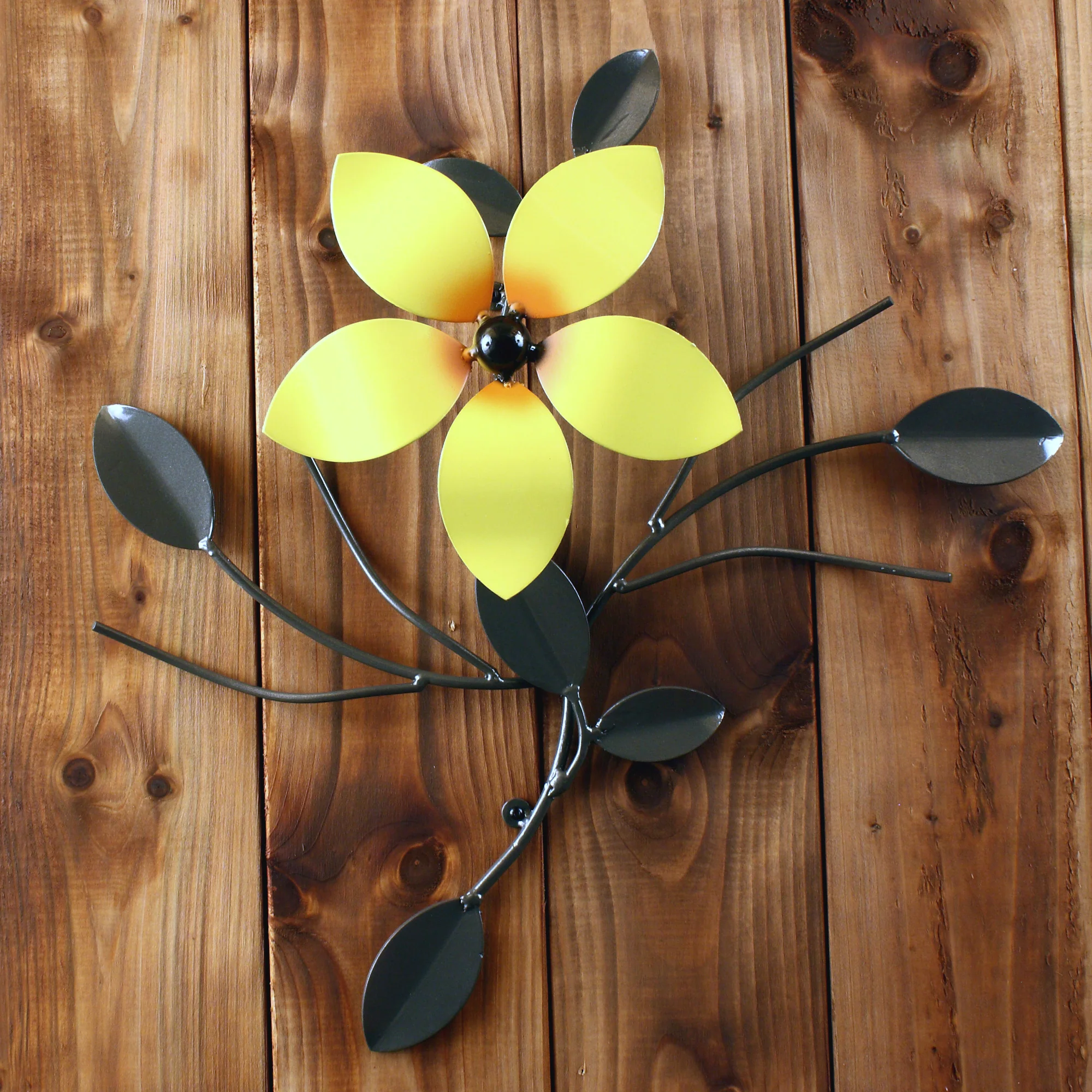 Decorative Metal Flower Vine Art: Wall Art Single Flower Vines Interior Décor - Image 8