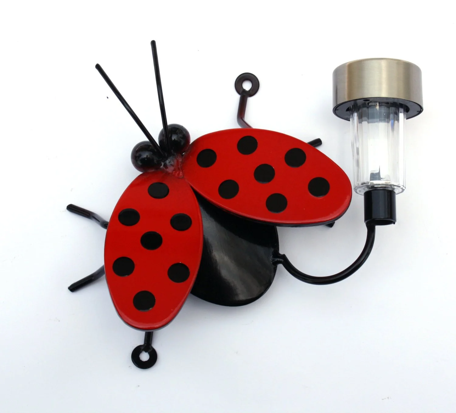 Flying Ladybug Solar Light For Fences or Walls - Image 4