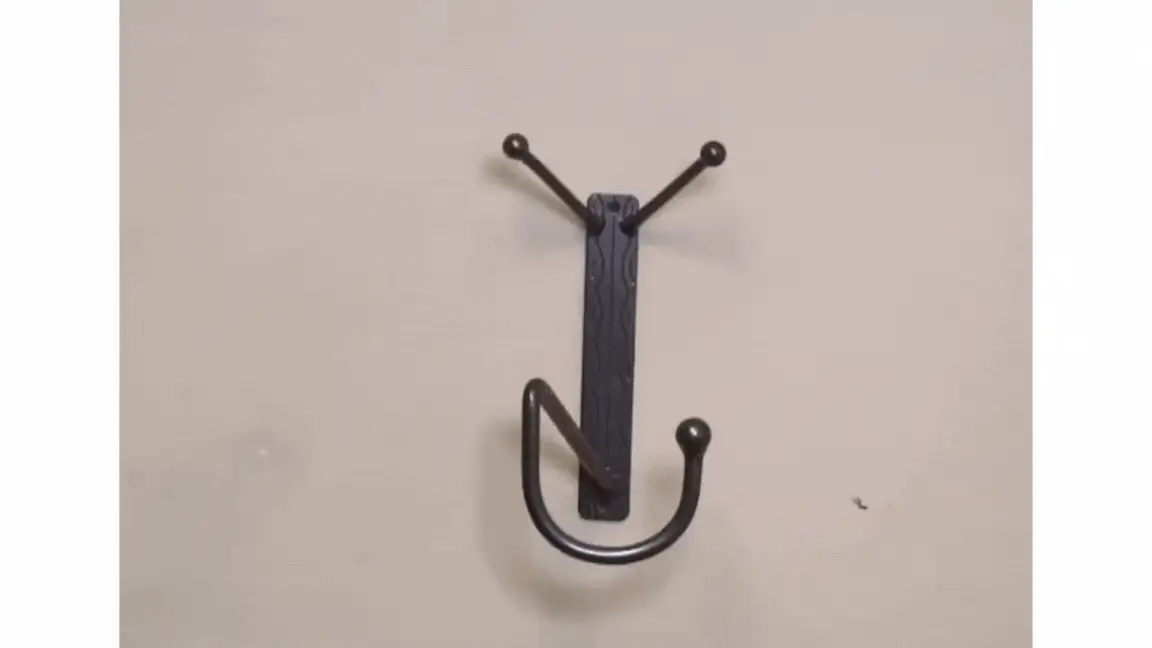 Golf Bag Holder: Metal Wall Hooks For Golfing Equipment, Golfer Gift For Golf Coach! Home & Pro Shop Golf Bag Holders Made By Practical Art! - Image 2