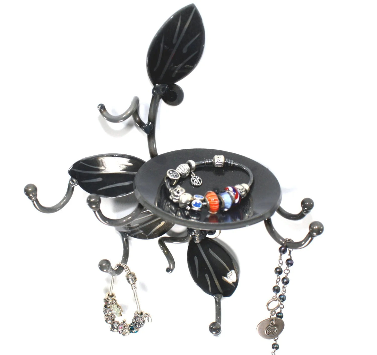 Key or Jewelry Holder - Gun Metal Gray - Image 3