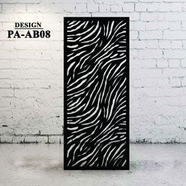 Laser Cut Metal Driveway Privacy Screen - AB08 - Image 3