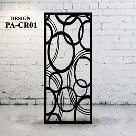 Laser Cut Metal Panels Circular Design - CR01 - Image 2
