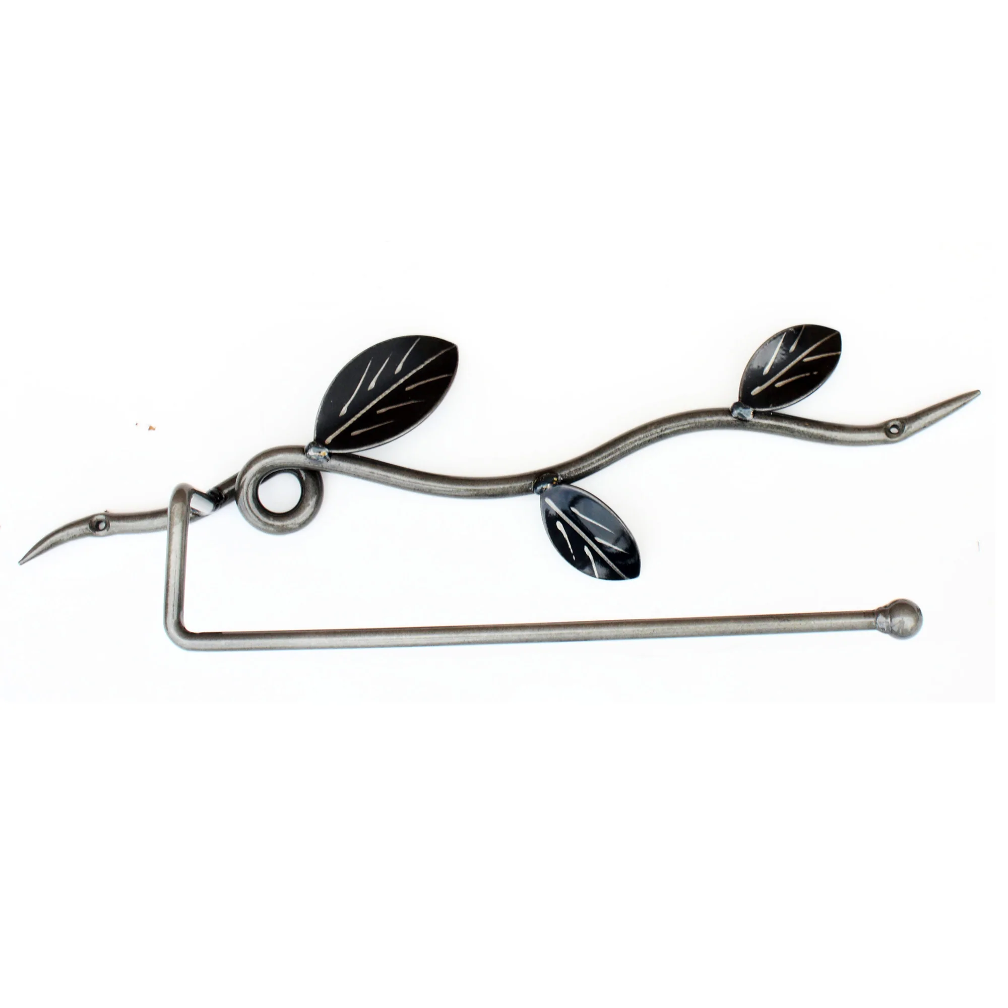 Paper Towel holder : Ornamental Wall-mounted Metal Art - Image 3