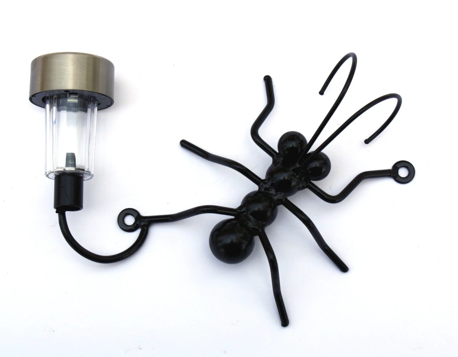 Metal Ant With Solar Light Wall Decor For Home & Office! Housewarming Gift For Him/Yard Art Garden Decoration For Her Made By Practical Art. - Image 3