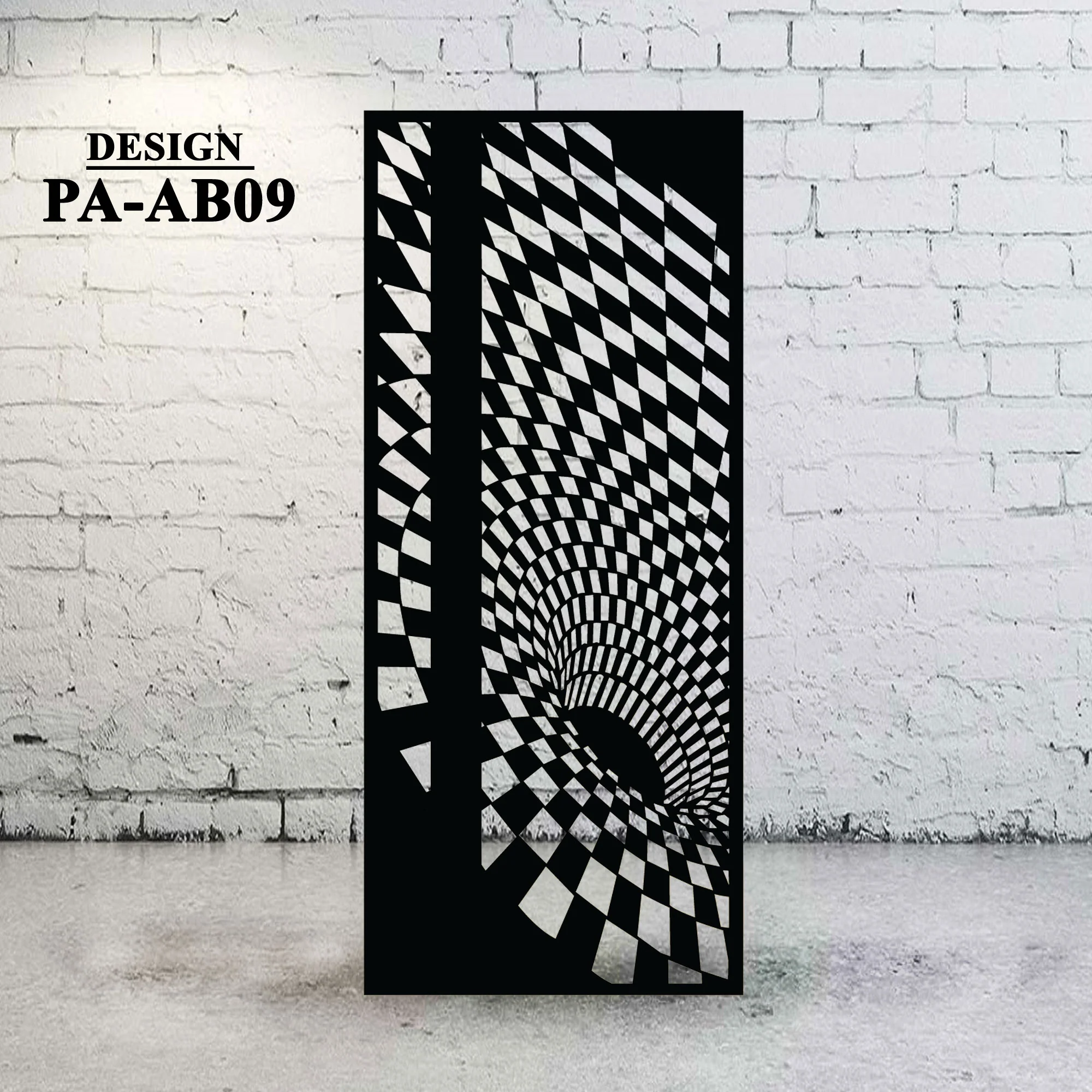 Metal Art Decorative Driveway Panels - AB09
