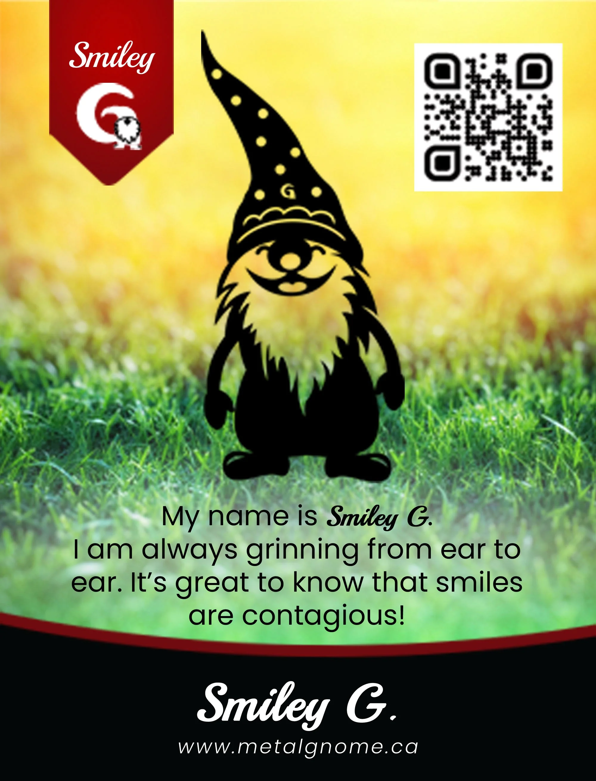 Smiley G - Metal Gnomes Collection - Image 3
