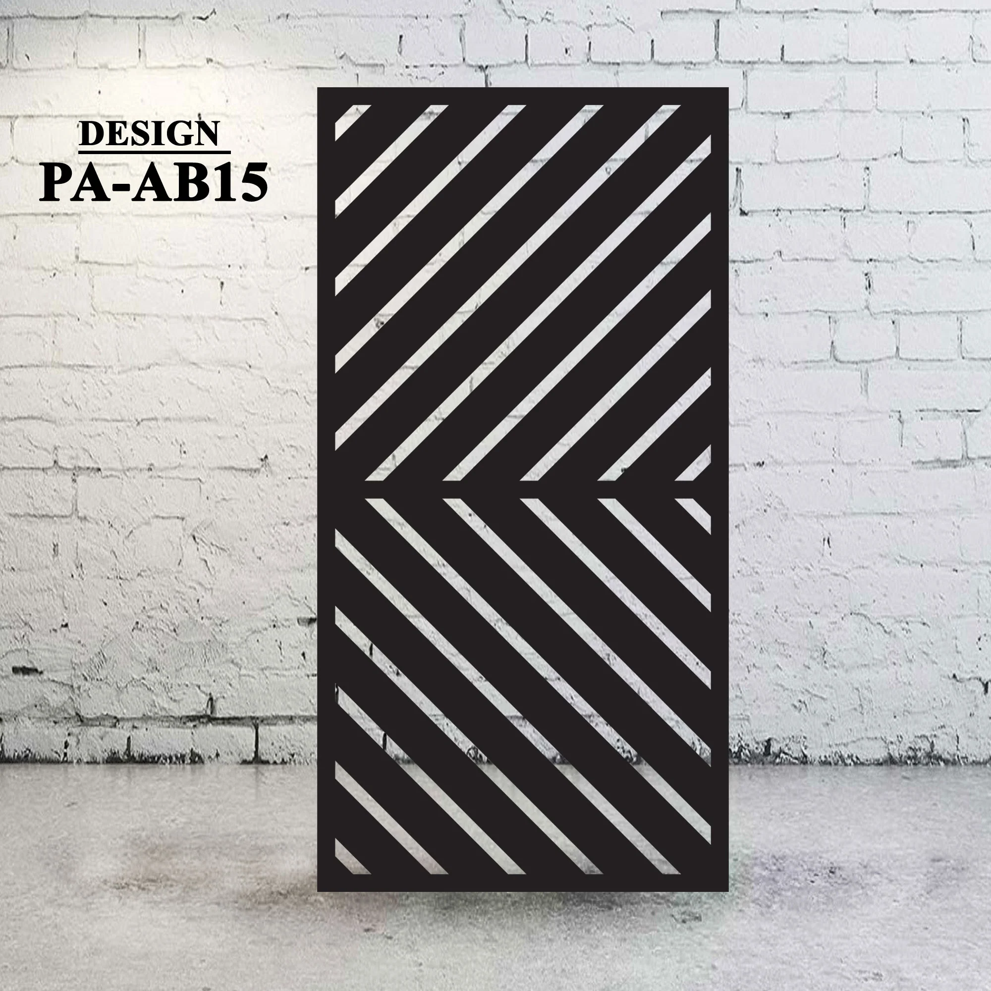 Metal Fence Decorative Panel Design - AB15