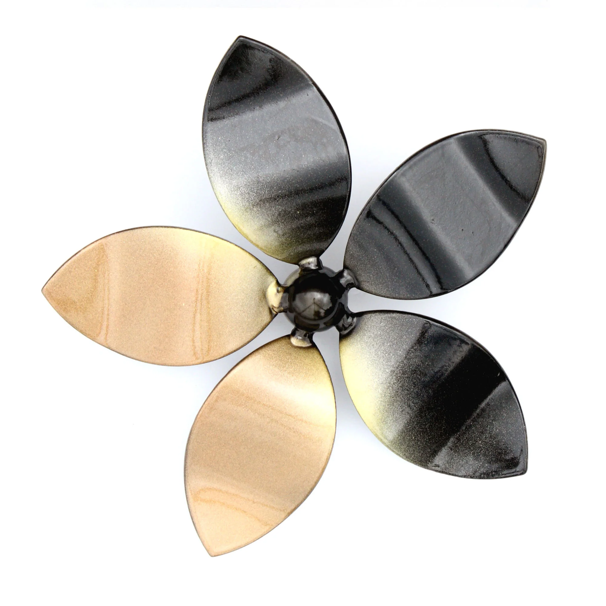Metal Flower Vine Metal Art: Large Decorative Flower Metal Wall Art W/ Hand-etched Leaves, Exterior And Interior Decor Made By Practical Art - Image 8