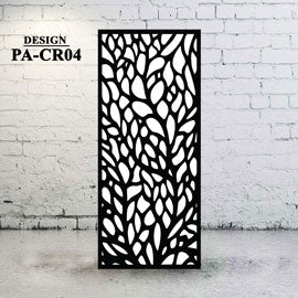Metal Privacy Screen Decorative Circular Design - CR04 - Image 3