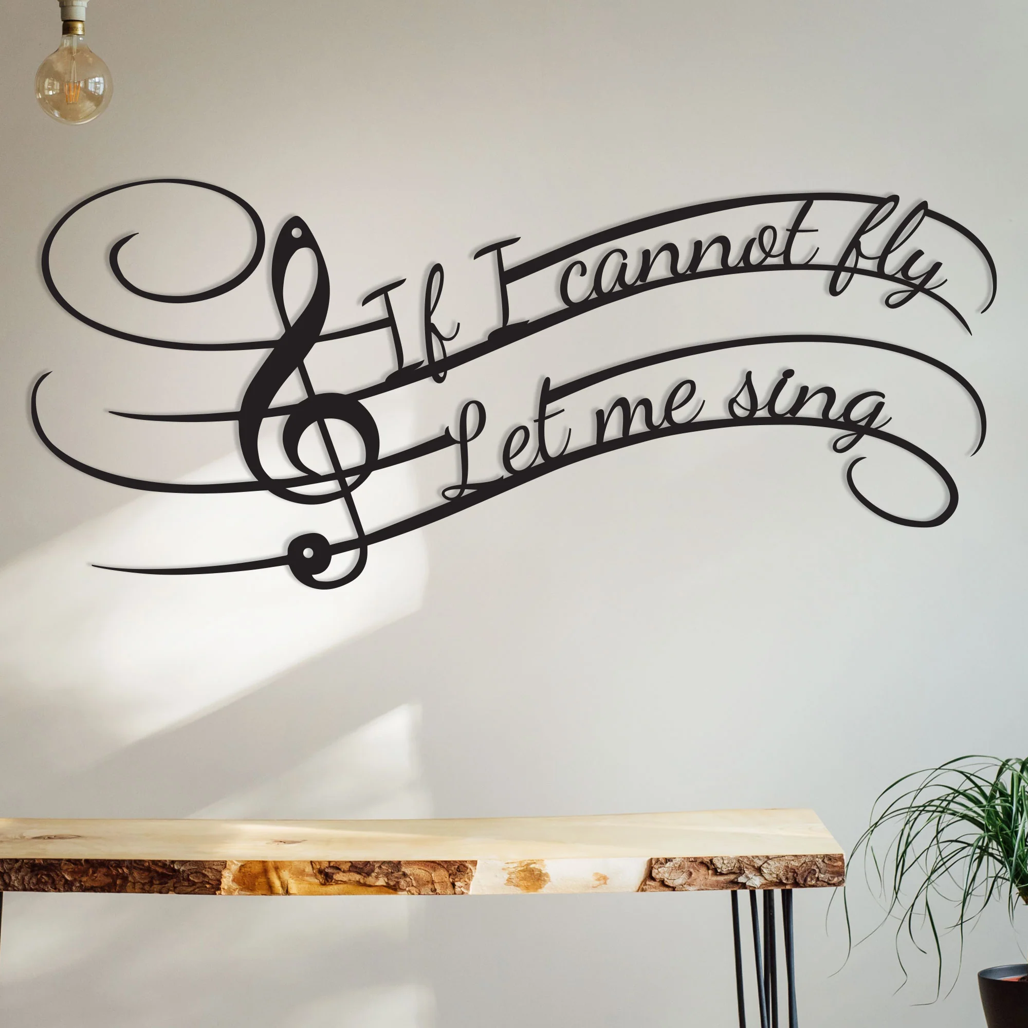 Music Note Monogram Sign, Music Note Decor, Gift for Musician