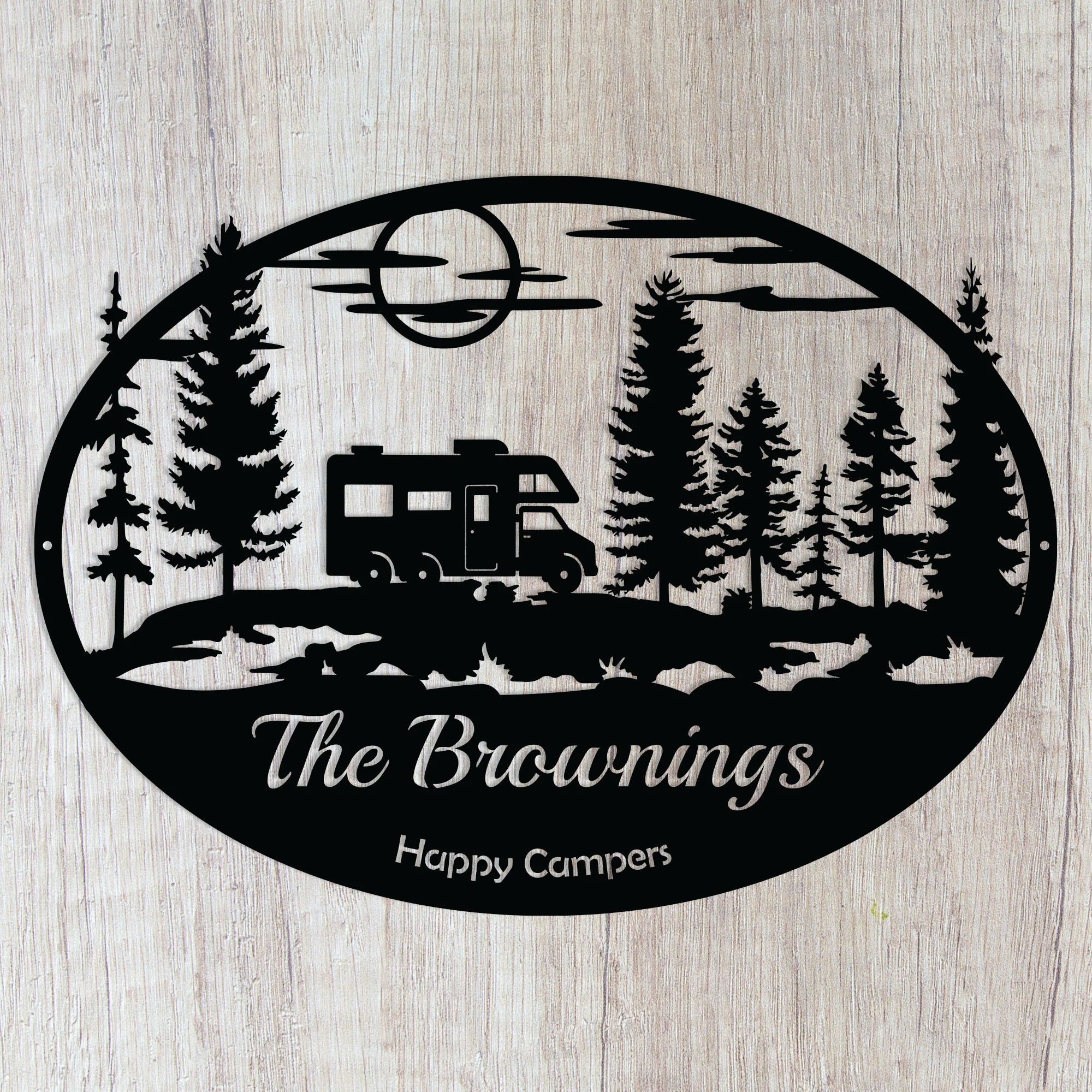 Personalize your campsite with a Camping / Camper Sign from Practical Art - Image 2