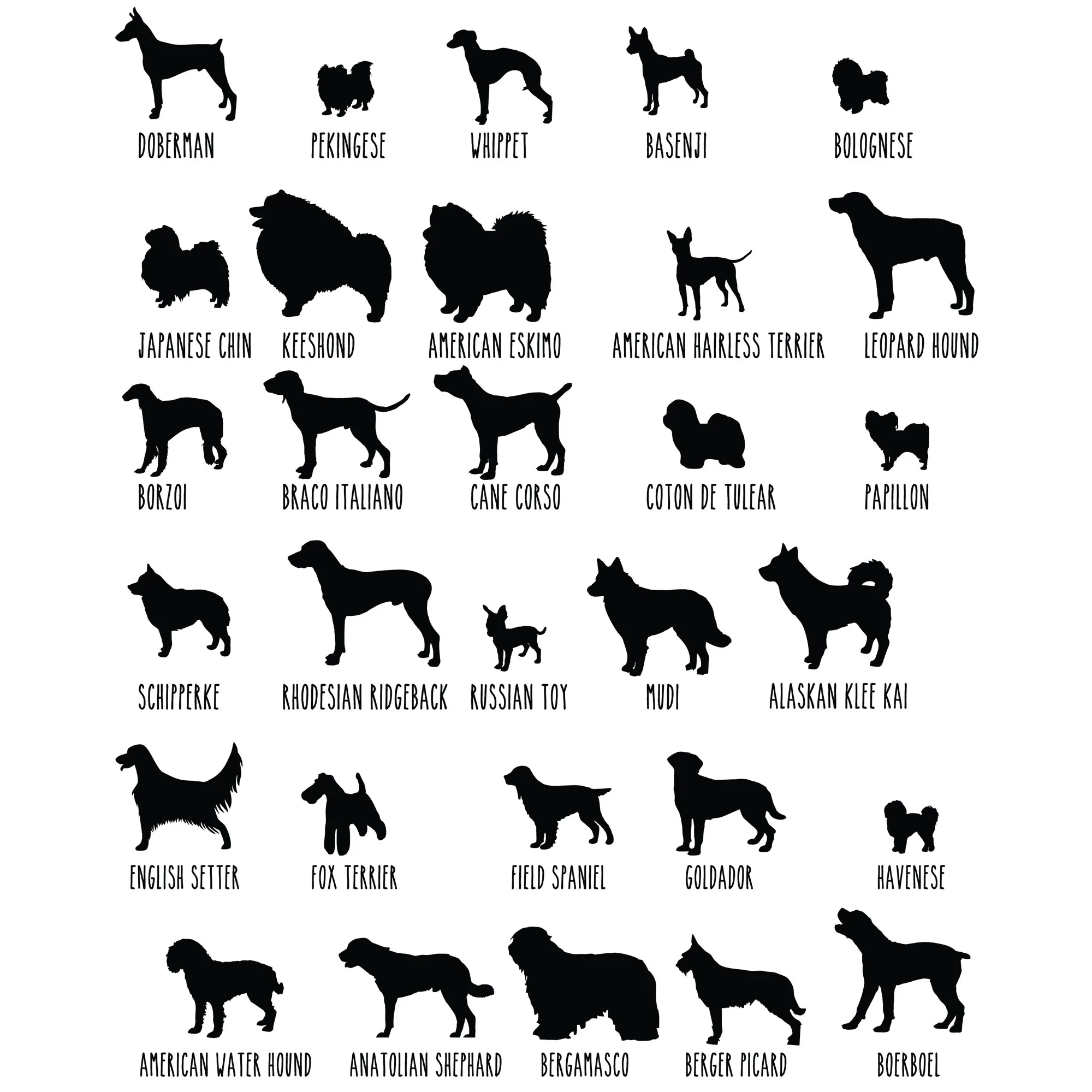 Dog Silhouette House Number Sign - Image 5