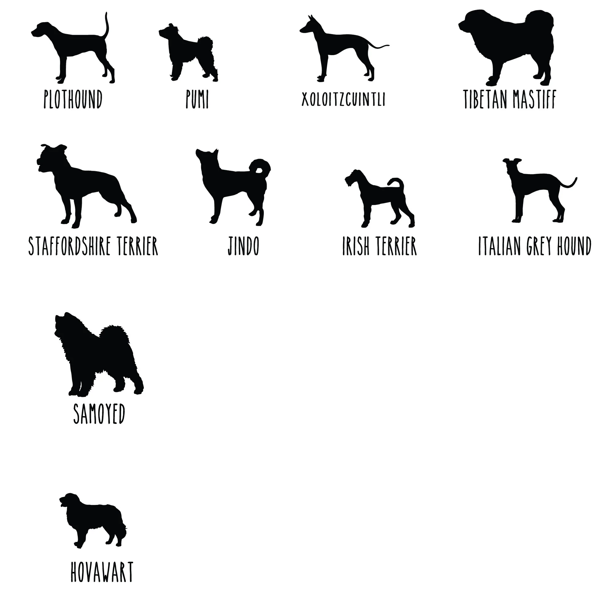 Dog Silhouette House Number Sign - Image 6