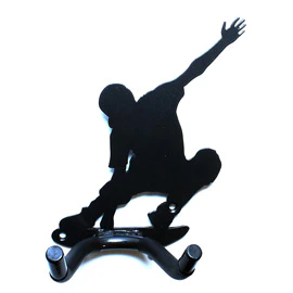 Skateboarder Skateboarding With Hanger Hook For Skateboard. Housewarming, Wedding Gift, Birthday Gifts Made By Practical Art - Image 4